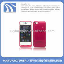 2200mAh External Battery Case for iPhone 5c Red